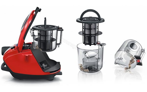 BOSCH BGS7MSZOO - Vidage du bac