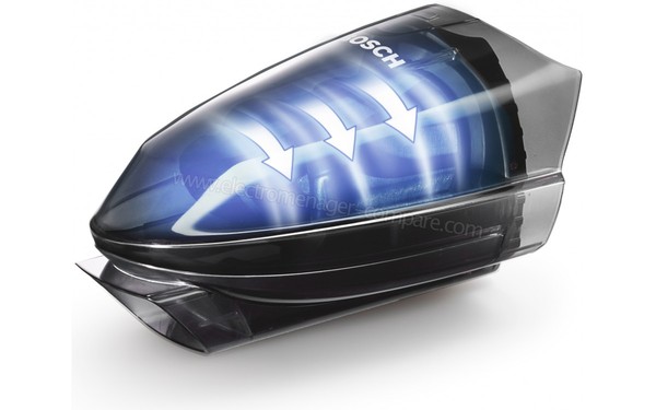 BOSCH BHN14090 - Vue du bac &agrave; poussi&egrave;res