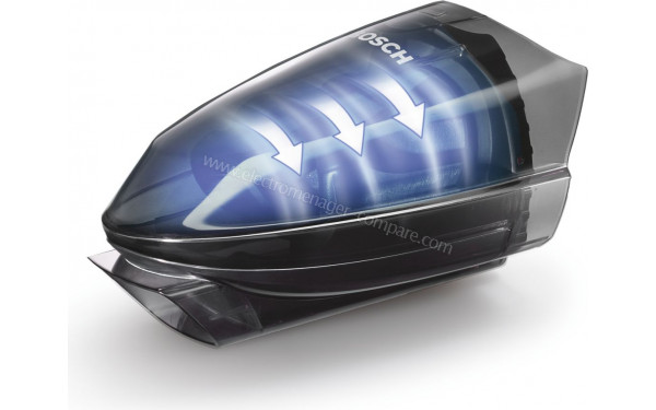 BOSCH BHN14N - Vue du collecteur