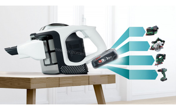 BOSCH BKS811MTB - Vue de la batterie