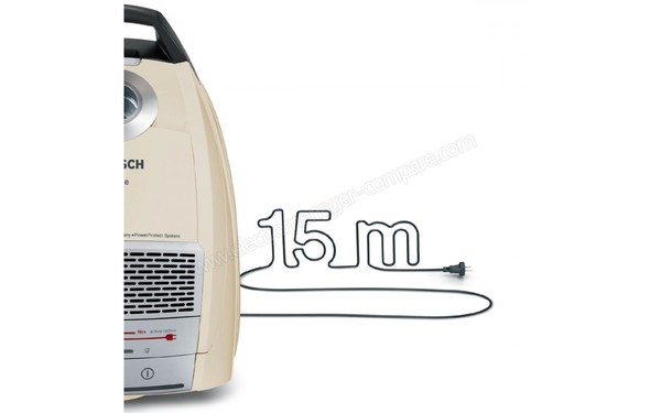 BOSCH BSGL5318 - Rayon d'action