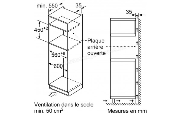 BOSCH CMA583MS0 - Dimensions
