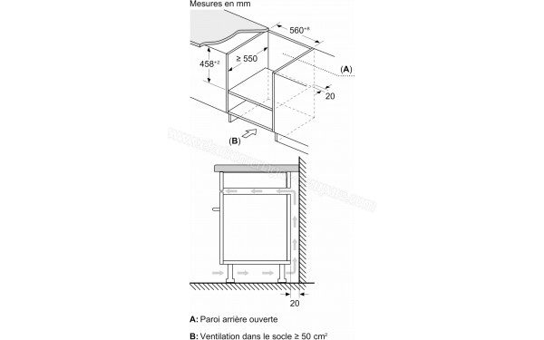 BOSCH CMA585GS1 - Dimensions