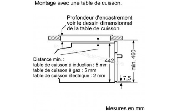 BOSCH CMG636BS1 - Dimensions