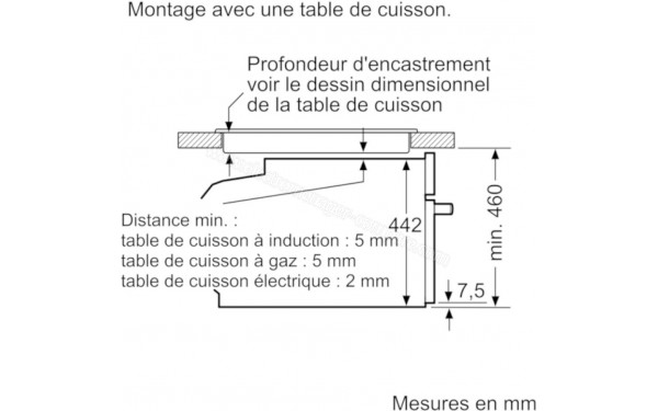 BOSCH CMG676BB1 - Dimensions