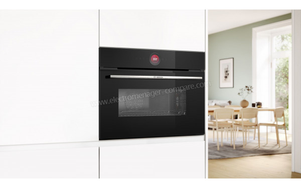 BOSCH CMG7241B1F - Appareil encastr&eacute; vue 3/4 gauche