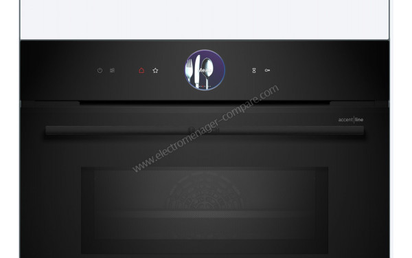 BOSCH CMG976KB1 - Vue de la poign&eacute;e et du bandeau de commandes