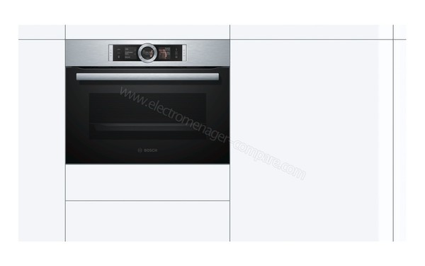 BOSCH CRG656BS3 - Vue encastrable