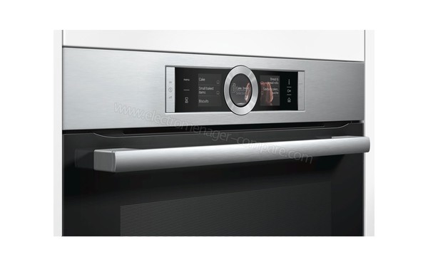 BOSCH CSG656BS1 - Vue bandeau de commandes 3/4 gauche