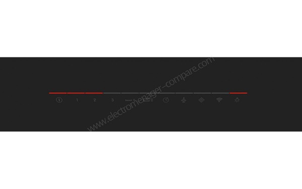 BOSCH DWK98PR60 - Vue des commandes