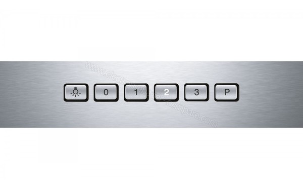 BOSCH DWW097A20 - Vue des commandes