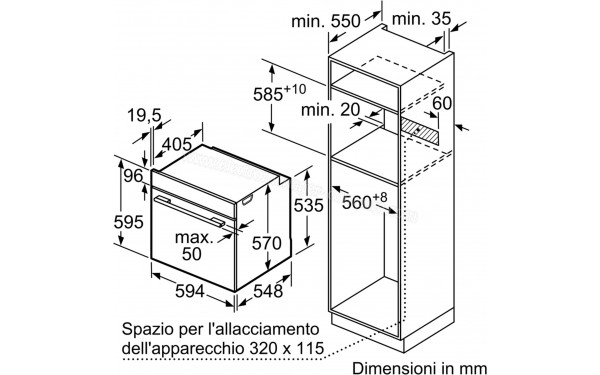 BOSCH HBA274BR0J - Sch&eacute;ma technique