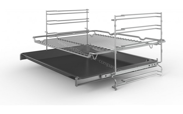 BOSCH HBA372ES0 - Vue de la grille, du l&egrave;chefrite et des rails