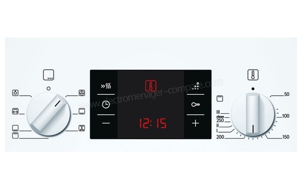 BOSCH HBA43B222F - Commandes