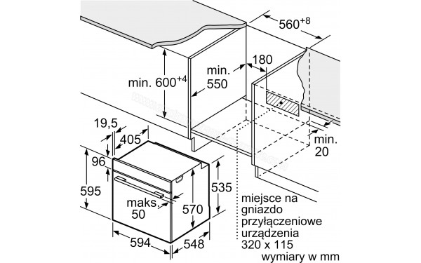 BOSCH HBA534EB0 - Sch&eacute;ma technique