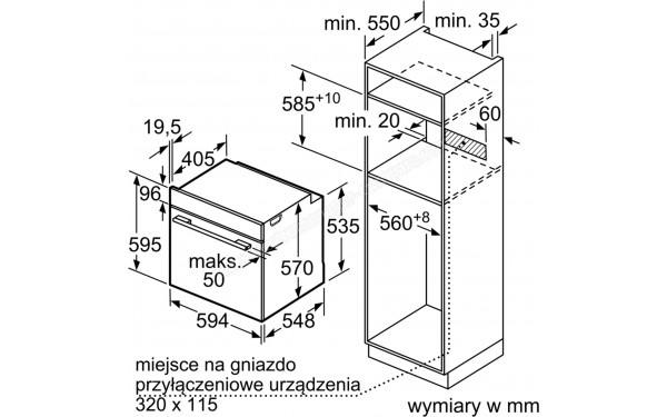BOSCH HBA534EB0 - Sch&eacute;ma technique