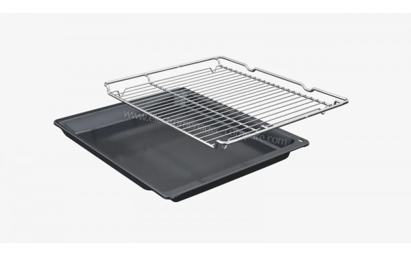 BOSCH HBA574BB3F - Vue de la grille et du l&egrave;chefrite