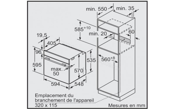 BOSCH HBA5785S6 - Sch&eacute;ma technique