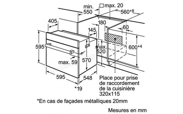 BOSCH HBB43C550F - Sch&eacute;ma technique