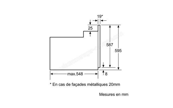 BOSCH HBG63B460F - Sch&eacute;ma technique