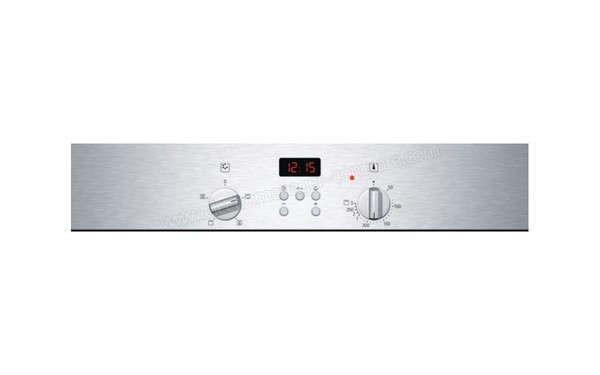 BOSCH HBN431E8F - Bandeau de commandes(cr&eacute;dit : Boulanger)