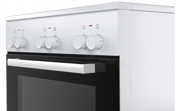 BOSCH HCA722120F - Vue 3/4 droite, panneau  de commandes