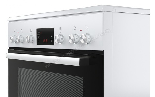 BOSCH HCA853320F - Vue 3/4 droite, panneau de commandes