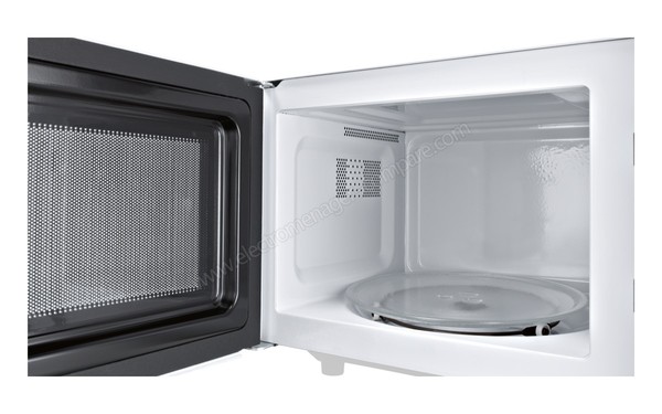 BOSCH HMT72G450 - Vue 3/4 droite, porte ouverte