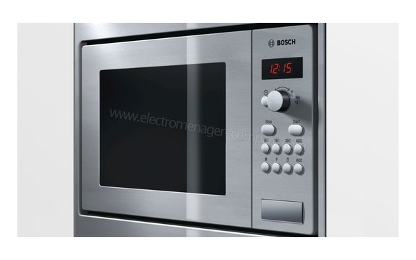BOSCH HMT75M551 - Bandeau de commandes - vue 3/4 droite