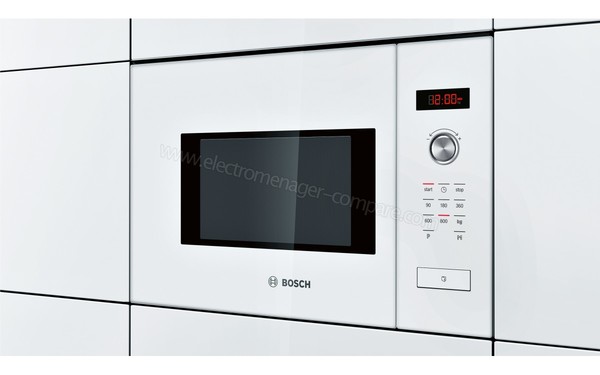 BOSCH HMT75M624 - Vue 3/4 droite, appareil encastr&eacute;