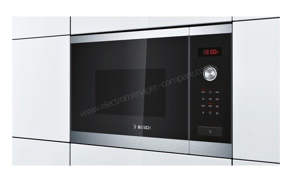 BOSCH HMT84G654 - Vue 3/4 droite, appareil encastr&eacute;