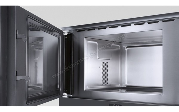 BOSCH HMT85ML63 - Vue 3/4 droite, porte ouverte
