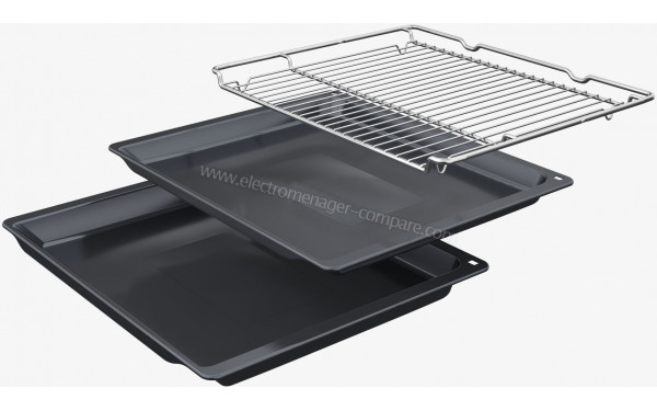 BOSCH HRG7764B1 - Vue de la grille et des l&egrave;chefrites