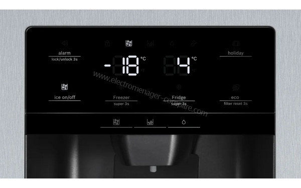 BOSCH KAD93AIDP - Panneau de commandes