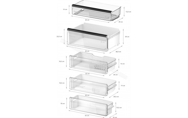 BOSCH KBN96SFE0 - Dimensions