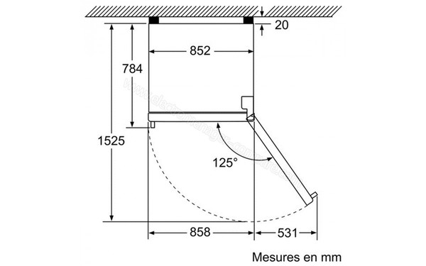 BOSCH KDD74AL20N - Schema technique 2
