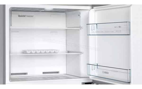 BOSCH KDN43V1FA - Vue de l'int&eacute;rieur partie cong&eacute;lateur