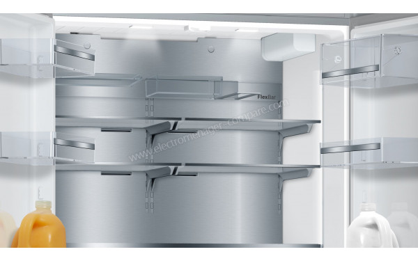 BOSCH KFF96PIEP - Vue de l'int&eacute;rieur partie r&eacute;frig&eacute;rateur