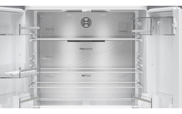 BOSCH KFN96APEA - Vue de l'int&eacute;rieur partie r&eacute;frig&eacute;rateur