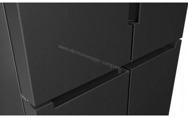 BOSCH KFN96AXEA - Zoom sur les poign&eacute;es int&eacute;gr&eacute;es