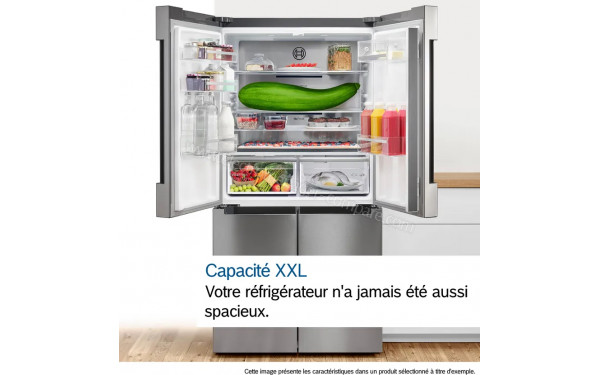 BOSCH KFN96AXEA - Vue de l'int&eacute;rieur partie r&eacute;frig&eacute;rateur