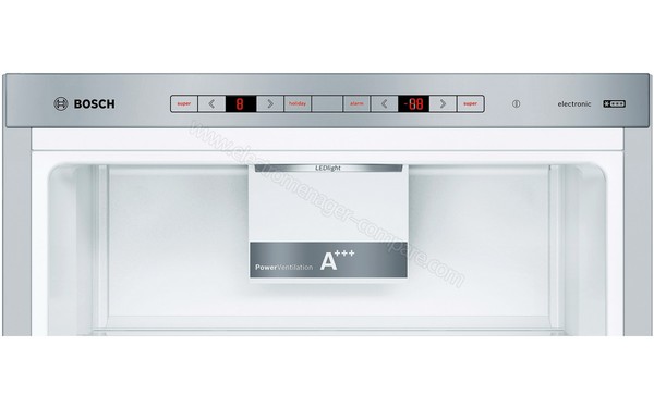 BOSCH KGE396I4P - Vue des commandes