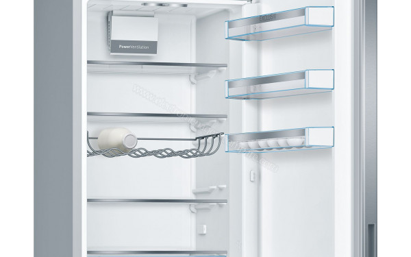 BOSCH KGE39AICA - Vue de l'int&eacute;rieur partie r&eacute;frig&eacute;rateur