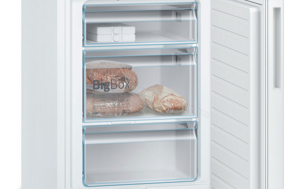 BOSCH KGE39VW4A - Vue de l'int&eacute;rieur partie cong&eacute;lateur