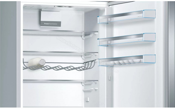 BOSCH KGE49AICA - Vue de l'int&eacute;rieur partie r&eacute;frig&eacute;rateur
