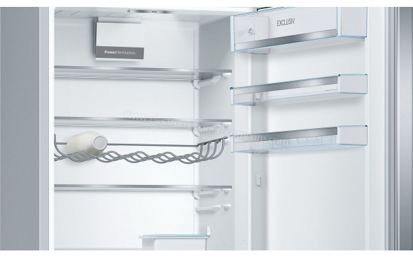 BOSCH KGE49EICP - Vue de l'int&eacute;rieur partie r&eacute;frig&eacute;rateur
