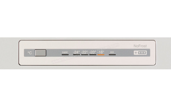 BOSCH KGN33NL30 - Commandes sur le fronton