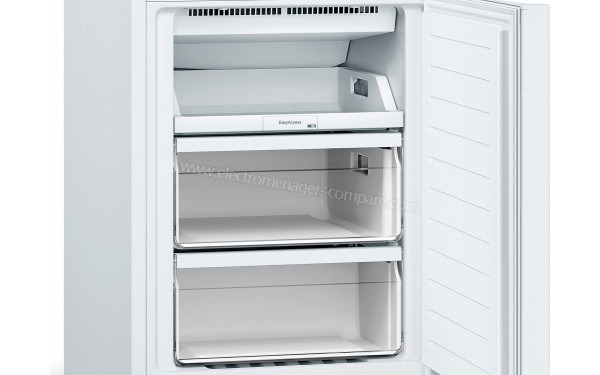 BOSCH KGN33NWEB - Vue de la partie cong&eacute;lateur