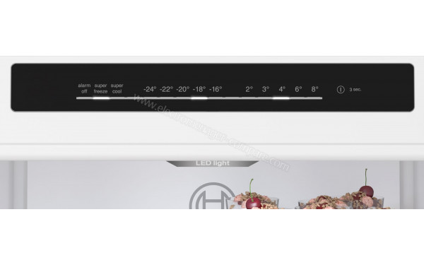 BOSCH KGN362ICF - Panneau de commandes