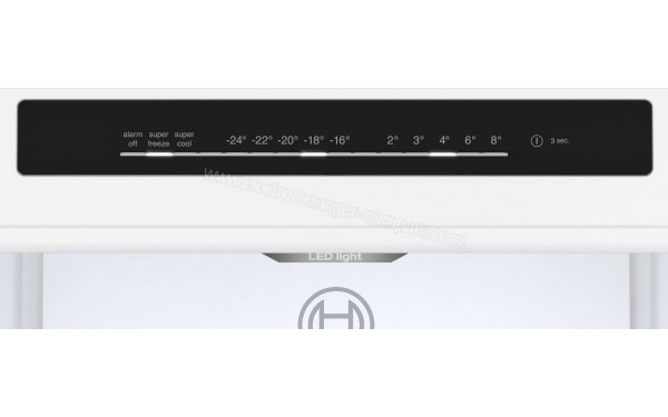 BOSCH KGN362WDF - Panneau de commandes